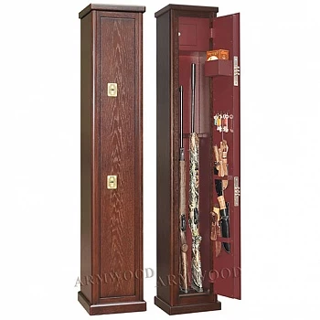 Оружейный сейф в дереве Armwood 51 Flock
